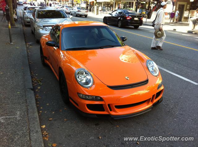 Porsche 911 GT3 spotted in Vancouver, Canada