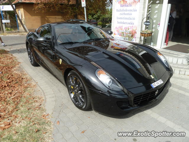 Ferrari 599GTB spotted in Budapest, Hungary
