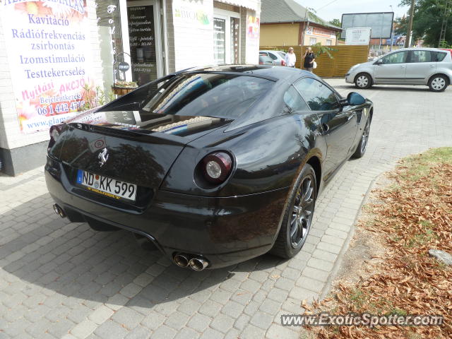Ferrari 599GTB spotted in Budapest, Hungary