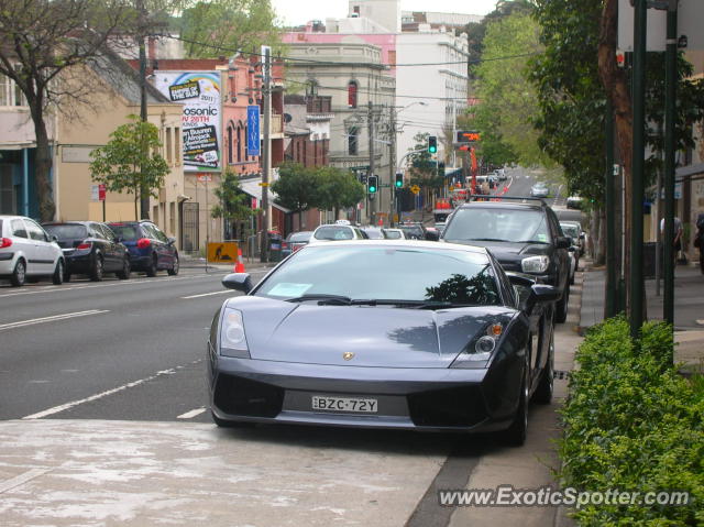 Lamborghini Gallardo spotted in Sydney, Australia