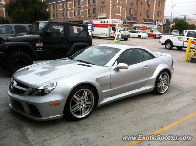 Mercedes SL 65 AMG spotted in Los Angeles, United States