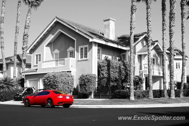 Maserati GranTurismo spotted in Coronado, California
