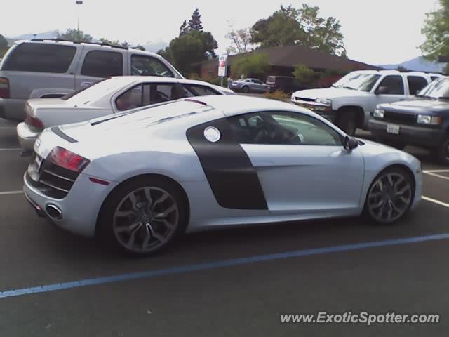 Audi R8 spotted in Redding, California