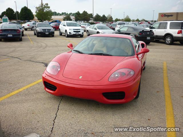 Ferrari 360 Modena spotted in Champaign, Illinois