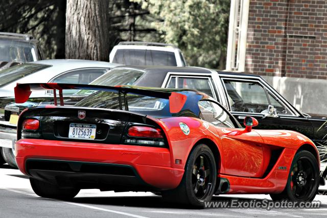 Dodge Viper spotted in Saratoga Springs, New York