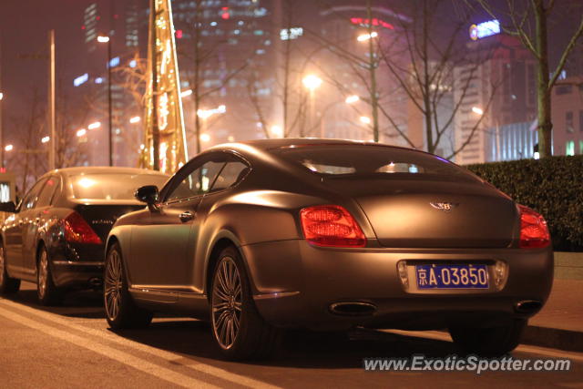 Bentley Continental spotted in Beijing, China