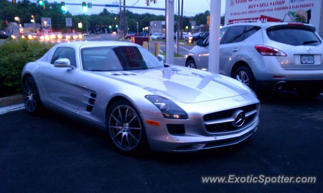 Mercedes SLS AMG spotted in Falls Church, Virginia