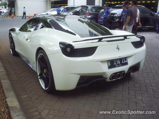 Ferrari 458 Italia spotted in Jakarta, Indonesia