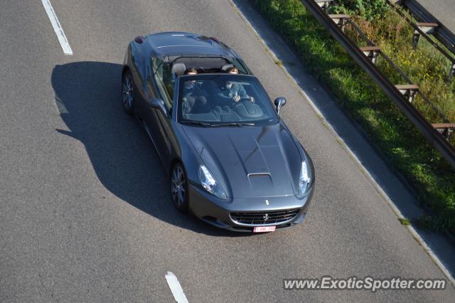 Ferrari California spotted in Frankfurt, Germany