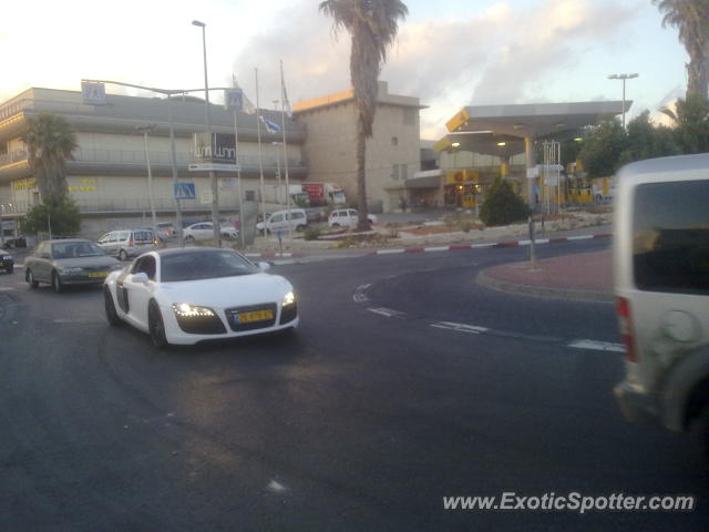 Audi R8 spotted in Jerusalem, Israel