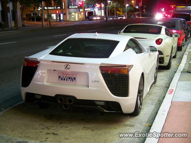 Lexus LFA spotted in San Francisco, United States