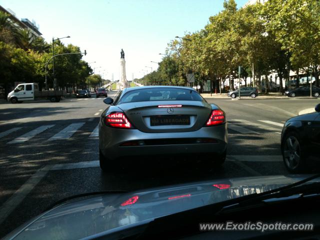 Mercedes SLR spotted in Lisboa, Portugal