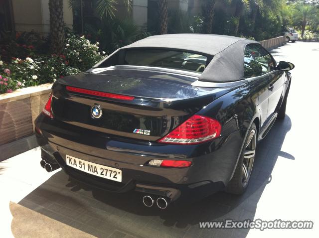 BMW M6 spotted in Bangalore, India