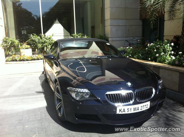 BMW M6 spotted in Bangalore, India