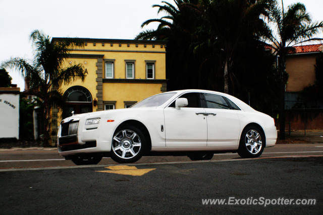Rolls Royce Ghost spotted in La Jolla, California