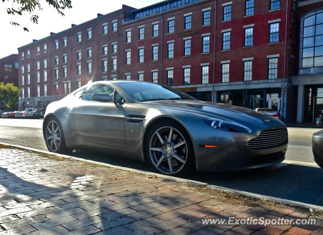 Aston Martin Vantage spotted in Portland, Maine
