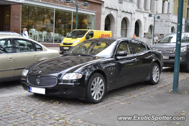 Maserati Quattroporte spotted in Helsinki, Finland
