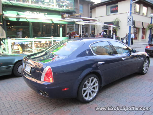 Maserati Quattroporte spotted in Toronto, Canada