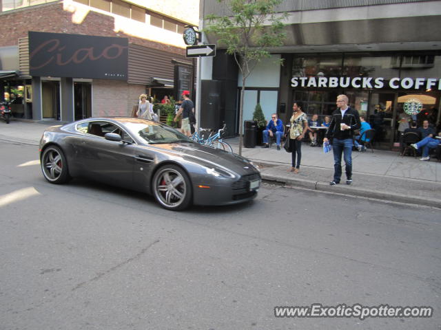 Aston Martin Vantage spotted in Toronto, Canada