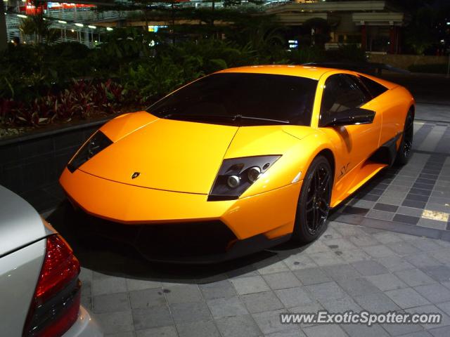Lamborghini Murcielago spotted in Jakarta, Indonesia
