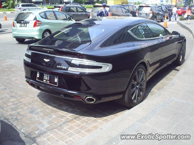 Aston Martin Rapide spotted in Jakarta, Indonesia