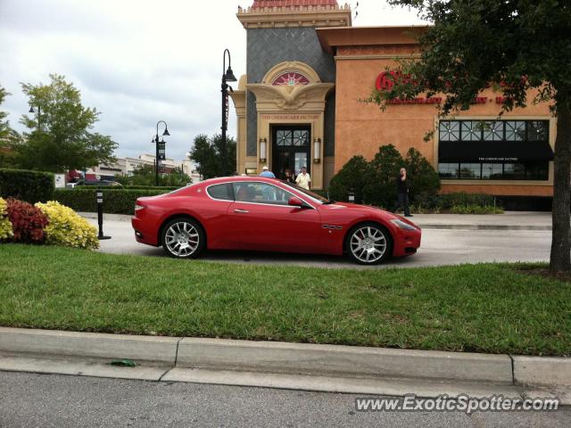 Maserati GranTurismo spotted in Jscksonville, Florida