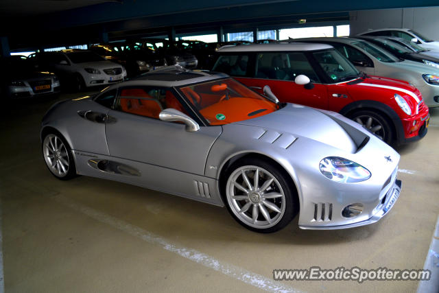 Spyker C8 spotted in Frankfurt, Germany