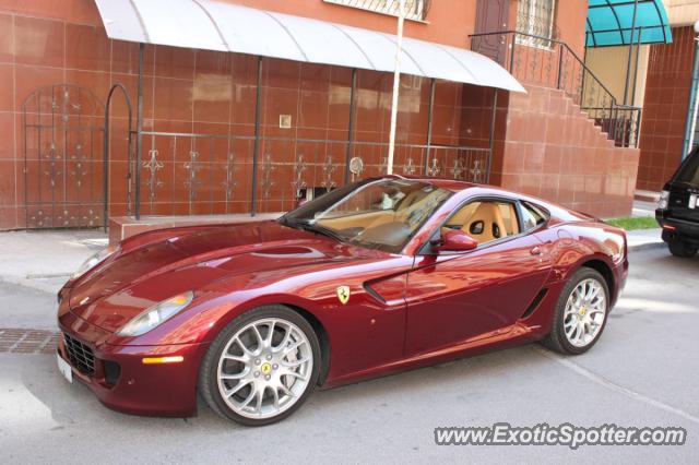 Ferrari 599GTB spotted in Almaty, Kazakhstan