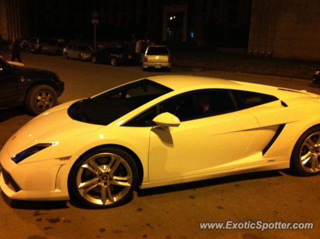 Lamborghini Gallardo spotted in Almaty, Kazakhstan