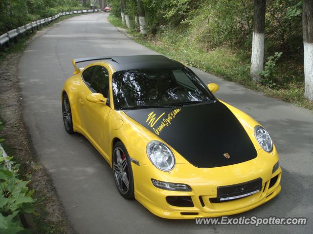 Porsche 911 spotted in Almaty, Kazakhstan