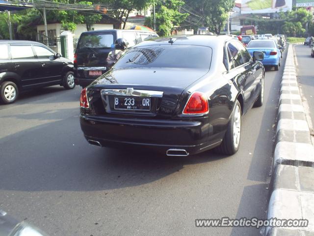 Rolls Royce Ghost spotted in Jakarta, Indonesia