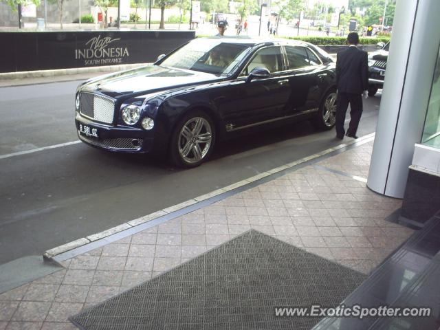 Bentley Mulsanne spotted in Jakarta, Indonesia