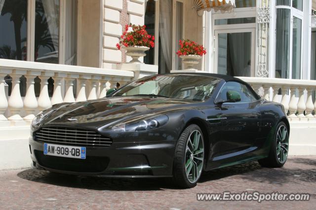 Aston Martin DBS spotted in Cannes, France