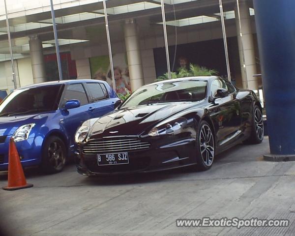 Aston Martin DBS spotted in Jakarta, Indonesia
