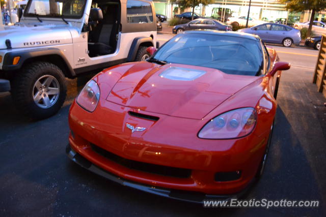 Chevrolet Corvette ZR1 spotted in Bethesda, Maryland