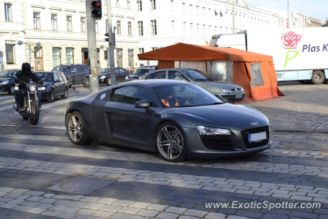 Audi R8 spotted in Helsinki, Finland