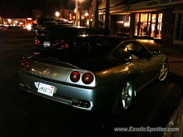 Ferrari 575M spotted in La Jolla, California