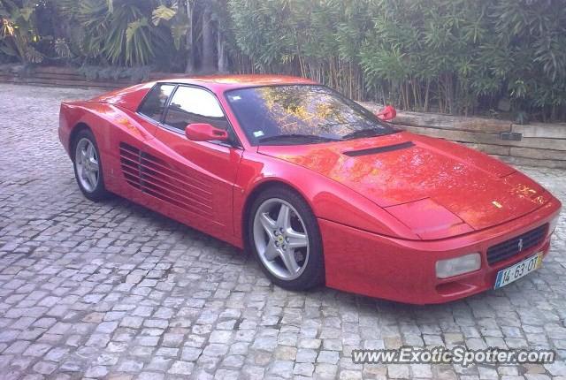 Ferrari Testarossa spotted in Cascais, Portugal