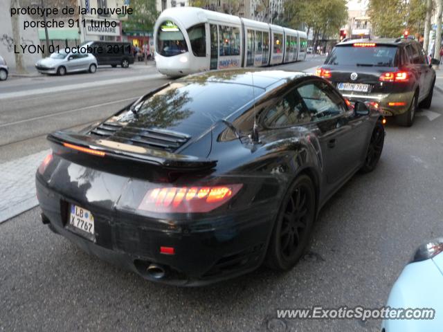 Porsche 911 Turbo spotted in LYON, France