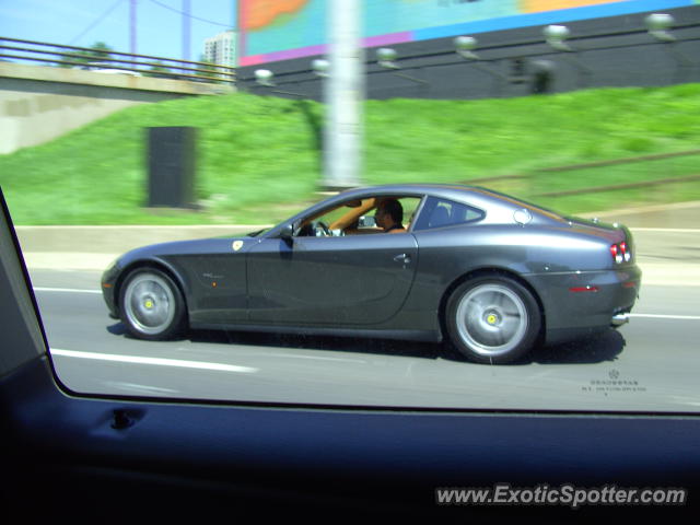 Ferrari 612 spotted in Chicago, Illinois