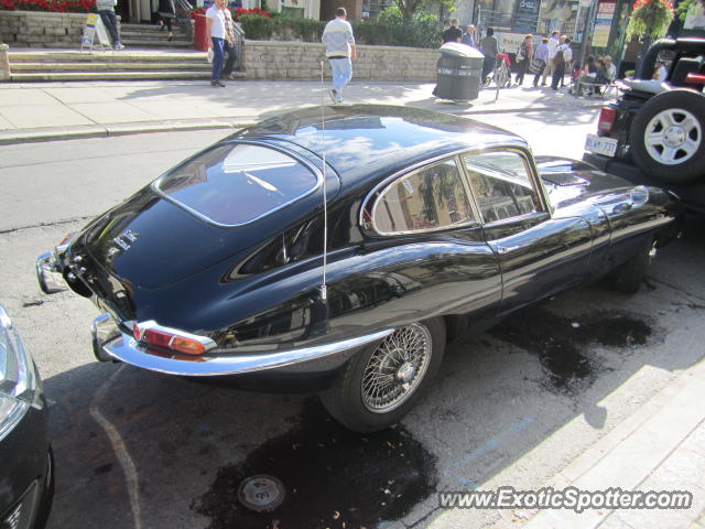 Jaguar E-Type spotted in Toronto, Canada