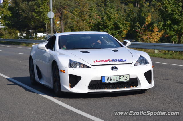 Lexus LFA spotted in Hockenheimring, Germany