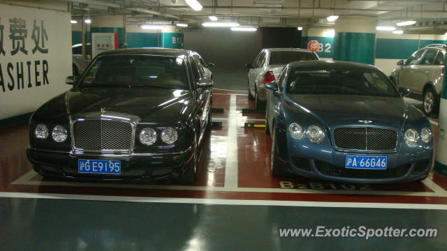 Bentley Arnage spotted in SHANGHAI, China
