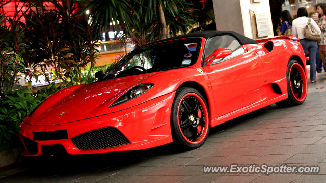 Ferrari F430 spotted in Orchard Road, Singapore