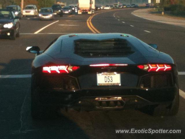 Lamborghini Aventador spotted in St. Louis, Missouri