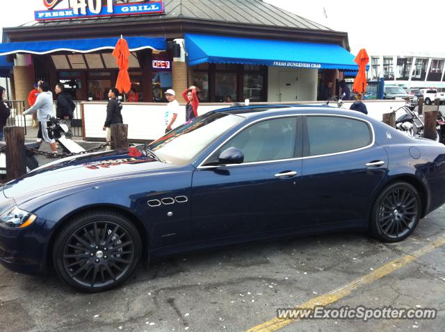 Maserati Quattroporte spotted in San Francisco, California