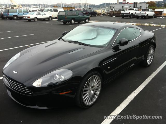 Aston Martin DB9 spotted in Sau Salito, California