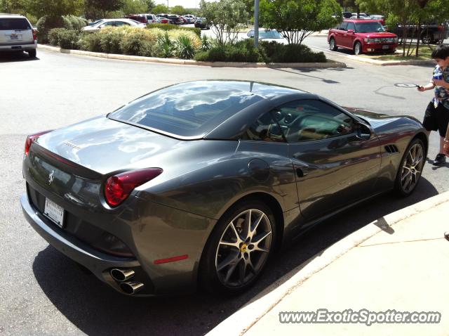 Ferrari California spotted in San Antonio, Texas