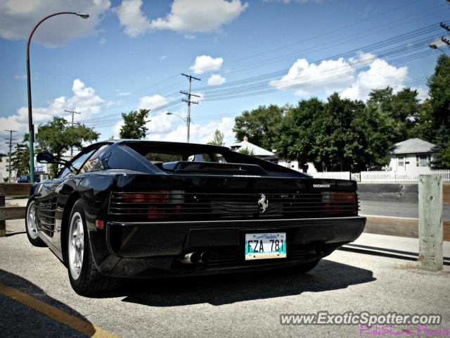 Ferrari Testarossa spotted in Winnipeg, Manitoba, Canada