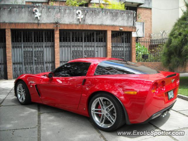 Chevrolet Corvette Z06 spotted in Guatemala City, Guatemala